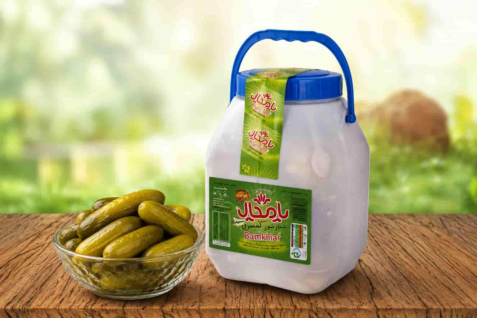 خیارشور پامچال ابی مناسب سرو کنار انواع غذا